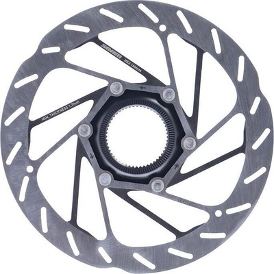 Sram DB HS2 Centerlock 160 mm stríbrná