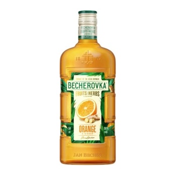 Becherovka Orange 20% 0,5 l (čistá fľaša)