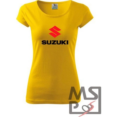 Dámske tričko Suzuki 3 žltá