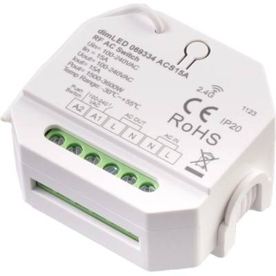 T-LED Spínač dimLED RF ACS15A Spínač dimLED RF ACS15A