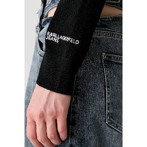 Karl Lagerfeld Jeans пуловер дамски с вискоза (B3W18013)