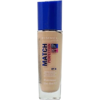 Rimmel Match Perfection Foundation make-up 10 Light Porcelain 30 ml