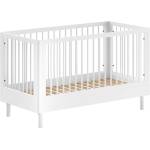 Vipack Бяло детско креватче 70x140 cm от масивен бук Forrest - Vipack (FOBB7014)