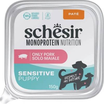 Schesir Dog Monoprotein Puppy Šunka paté 150 g