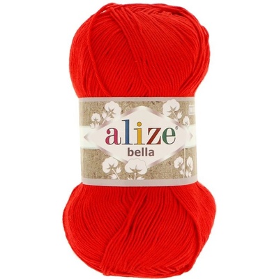 Alize Bella 56 červená