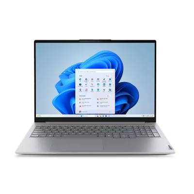 Лаптоп LENOVO ThinkBook 16 G8 IAL (21SK00FQBM), 16" WUXGA (1920x1200) IPS, Intel® Core Ultra 5 135H (18M Cache, 1.7GHz up to 4.6GHz, 14 ядра), 16GB DDR5, 512GB SSD М. 2, Backlit, no OS, Arctic Grey (21SK00FQBM)