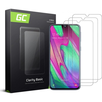 GREEN CELL 3x Ochranné sklo GC Clarity pre Samsung Galaxy A40 GLSET15