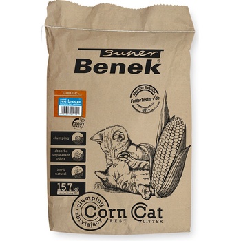 Benek Super Corn Cat mořský vánek 25 l 15,7 kg