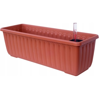 Plastia Samozavlažovací truhlík 80 cm - Terakota
