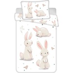 Jerry Fabrics Памучно детско спално бельо 100x135 cm Bunnies - Jerry Fabrics (24BS043)