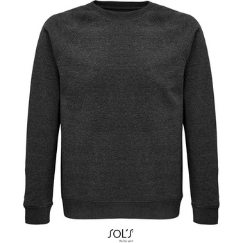 Sol's Space Unisex bio mikina sivá ch. mel.