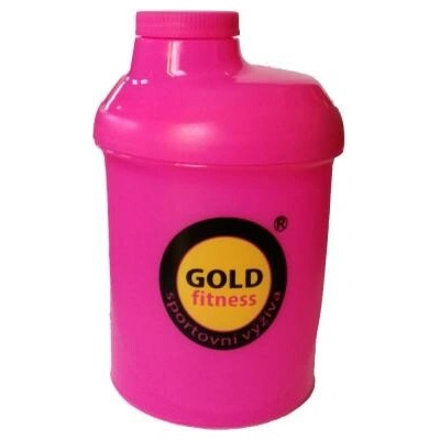 Goldfitness.cz Šejkr Goldfitness růžový 300ml.