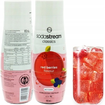 SodaStream Red Berries Zero 440 ml