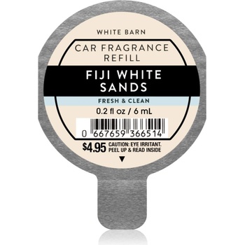 Bath & Body Works Fiji White Sands aроматизатор за автомобил 6ml