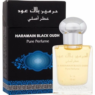 Al Haramain Black Oudh parfumovaný olej unisex 15 ml