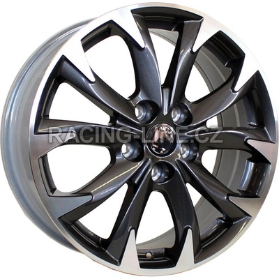 Racing Line BY177 7x17 5x114,3 ET50 black polished