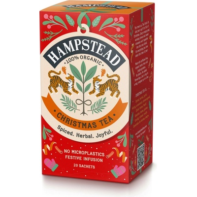 Hampstead Tea London BIO vánoční kořeněný čaj 20 ks