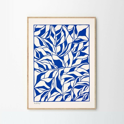 Moikka Plakát The Blues No. 01 by Little Detroit 21x29,7 (A4)