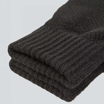 Плетени зимни ръкавици за тъч екрани - HR Braided Gloves (кафяв)