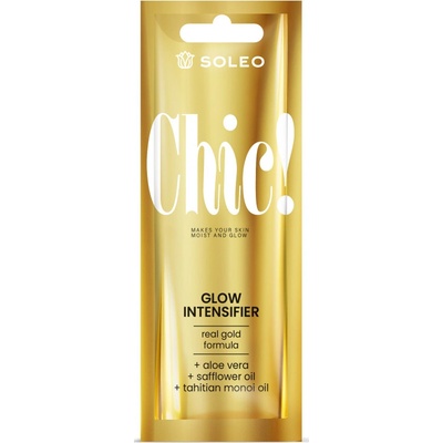 Soleo CHIC accelerator with gold particles krém do solária 15 ml