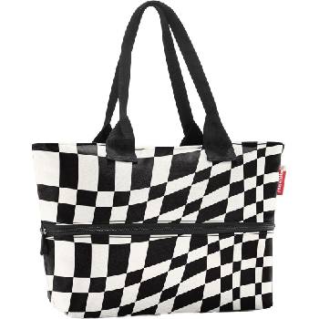 Reisenthel Чанта тип торба Shopper e1 черно-бяла (RJ7066)