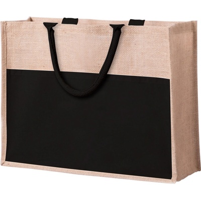 Pantai plážová nebo nákupní taška - černá / přírodní - AP781832-10