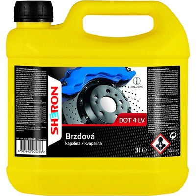 Sheron Brzdová kapalina DOT 4 LV 3 l