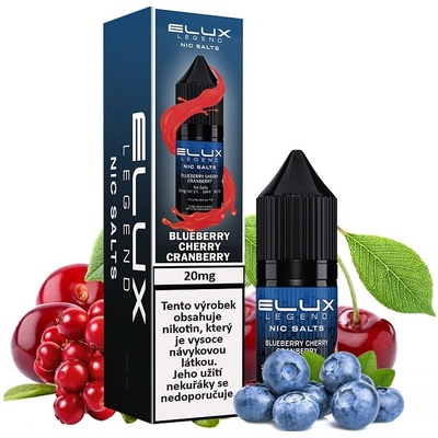 Elux Legend SALT Blueberry Cherry Cranberry 10 ml 20 mg
