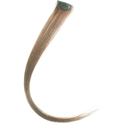 Clip-in pramínek světle hnědý – Zboží Dáma