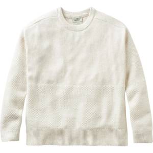 Passenger Дамски пуловер Passenger Women's Cove 2.0 Organic Cotton Knitted Jumper - Off White - размер XXL (117-3398-0116)