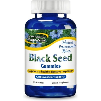 North American Herb & Spice Black Seed gumídci pro podporu imunuty 60 ks