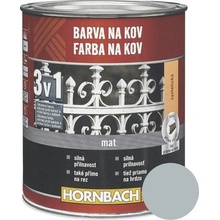 Hornbach Farba na kov 3v1 750ml strieborno-šedá