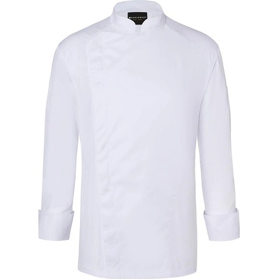 Karlowsky Готварска куртка Noah бяла - лека и удобна, 150 g/m2 (JM25-03)