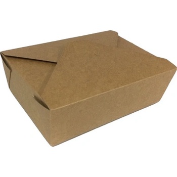 Bio box kraft 1500ml nepremastiteľný