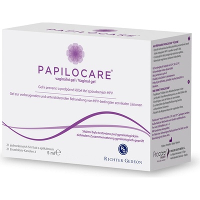 Papilocare vaginální gel 21 x 5 ml – Zboží Dáma