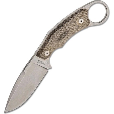 LionSTEEL H2 CVG Canvas Micarta Handle Stonewash