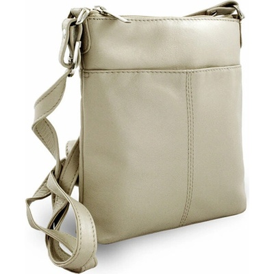 Arwel kožená sivá crossbody kabelka Jenny