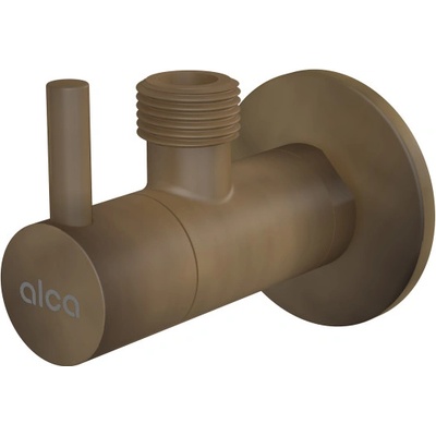 Alcadrain ARV001-ANTIC Ventil rohový s fi ltrem 1/2 3/8 bronz-antic