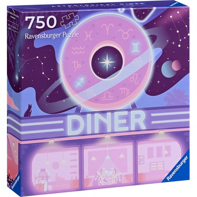 Ravensburger Пъзел Ravensburger от 750 части - Астрологична вечеря (12001000)