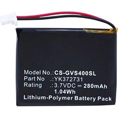 Beltrona akumulátor do navigačného zariadenia Náhrada za originálny akumulátor PL482730, YK372731 3.7 V 280 mAh; BELGVS400SL