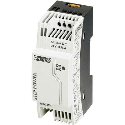 Phoenix Contact 2868635 síťový zdroj na DIN lištu 24 V/DC 0.83 A 18 W Počet výstupů:1 x Obsah 1 ks