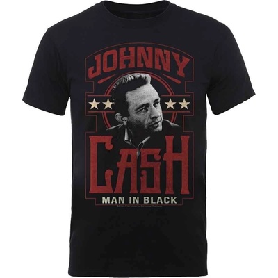 Johnny Cash Man In Black Black M Риза (BILMAR00188M)