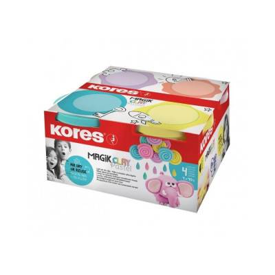 Kores Sada Magik Clay Pastel lehká modelovací hmota 40 g
