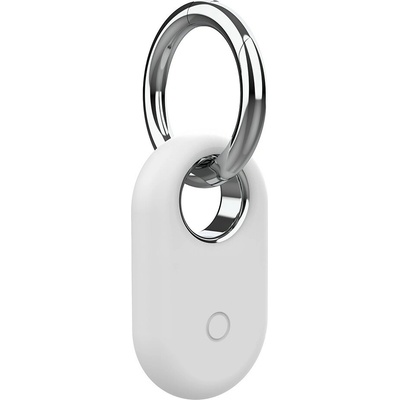 VSETKONAMOBIL SILICONE TAG Ochranné puzdro pre Samsung Galaxy SmartTag 2 biele 115837