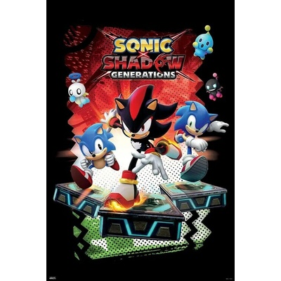 Plagát, Obraz - Sonic X Shadow: Generations, 61 × 91.5 cm