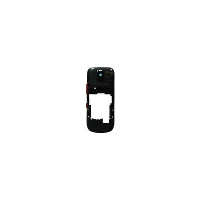 originální střední rám Nokia Asha 203 červená