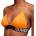 SUNDEK Aida triangle with elastic bikini top - Orange (Lulo)