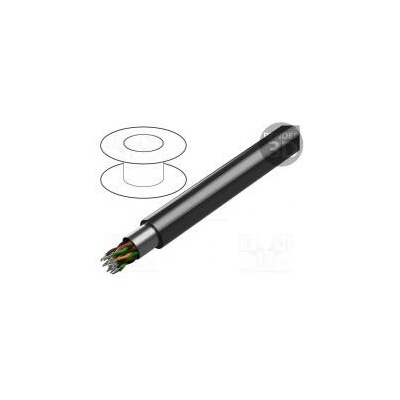 Belden 9509.01152 Vodič RS232 9x2x24AWG lanko Cu tienený,fólie Al-PET PVC 152m