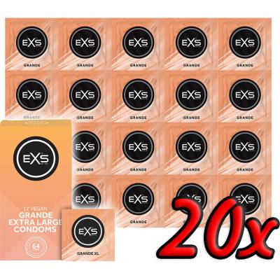 EXS Condoms Grande 64mm 20 pack