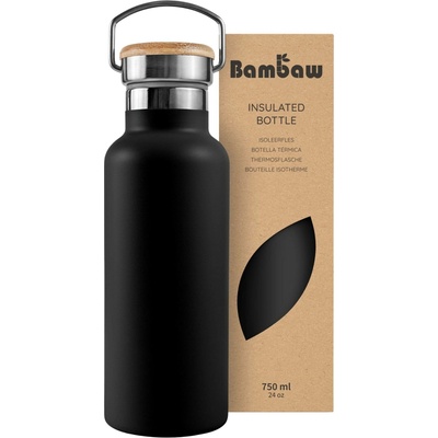 Bambaw Termoska z nerezové oceli 750 ml Jet Black